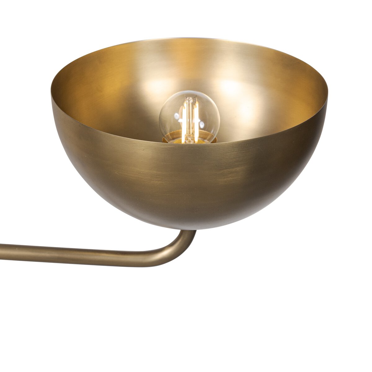 Leland 44" Chandelier - Aged Brass