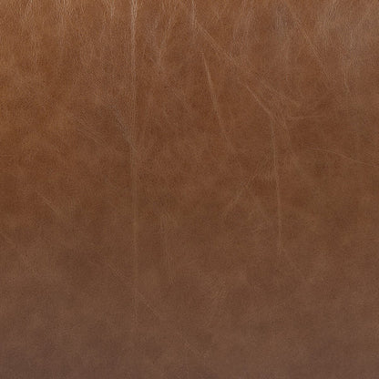 Amara 27" Top Grain Leather Swivel Desk Chair - Sonoma Chestnut