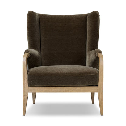Monte 31" Chair - Oak + Olive