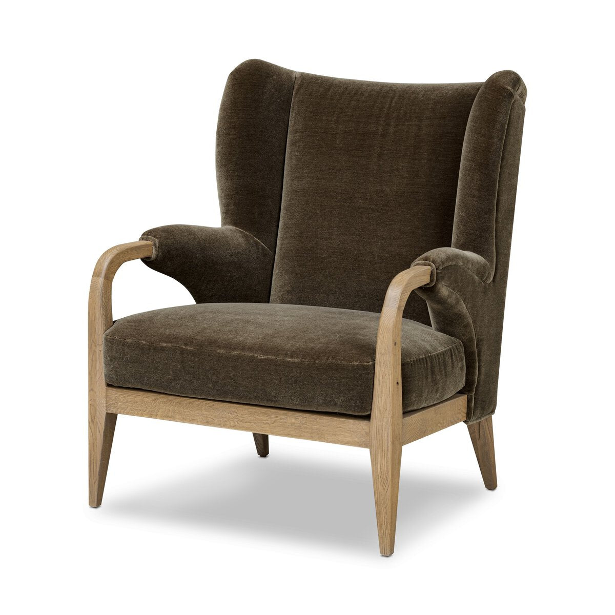 Monte 31" Chair - Oak + Olive