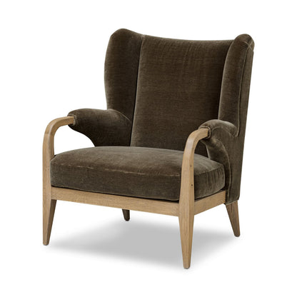 Monte 31" Chair - Oak + Olive