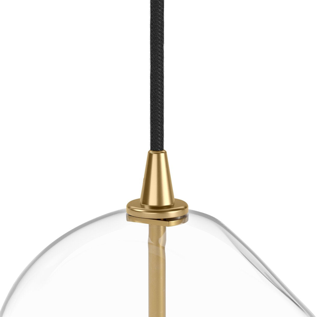Calloway 12" Pendant - Burnished Brass