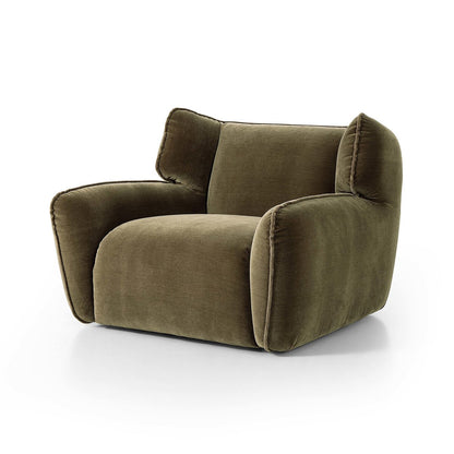 Eliana 45" Swivel Chair - Olive