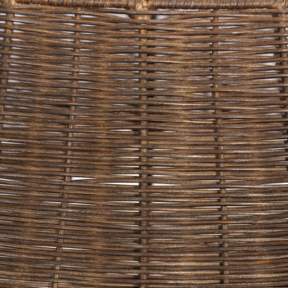 Hardwick 36" Chandelier - Brown Rattan