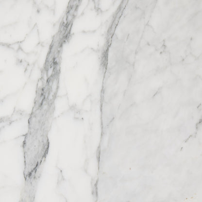 Allegra 65" Round Nesting Tables - White Calacatta Marble