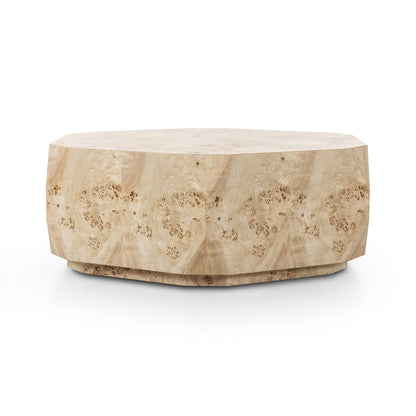 Bridget 45" Coffee Table - Light Burl