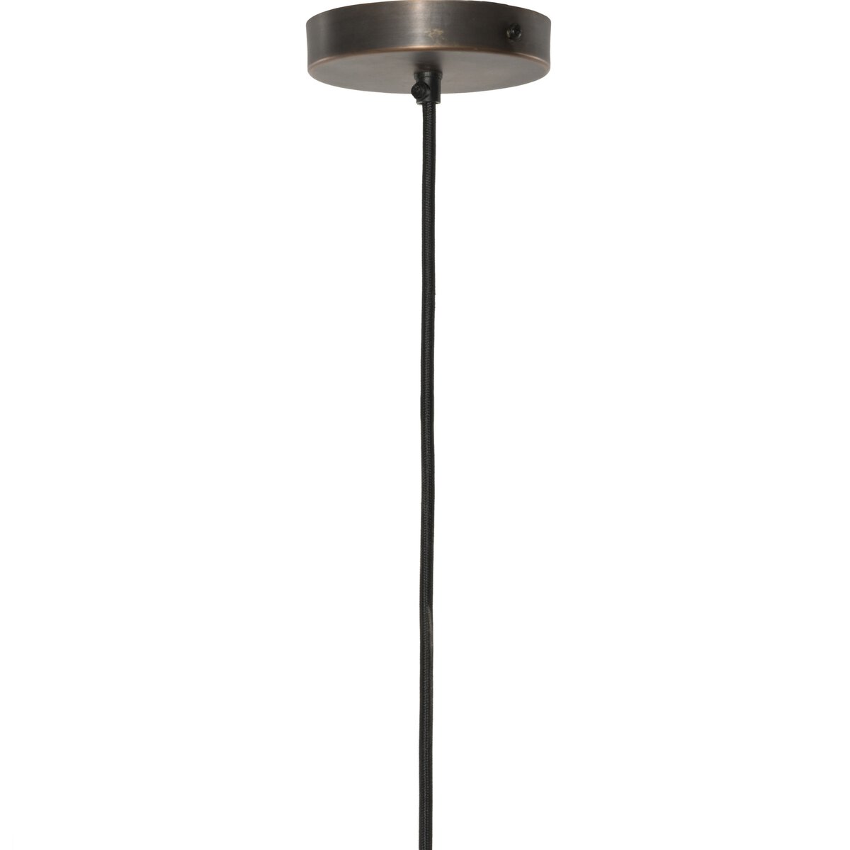 Enzo 16" Pendant - Dusty Iron