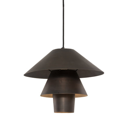 Enzo 16" Pendant - Dusty Iron