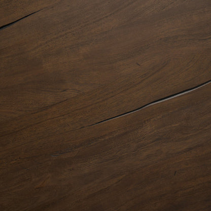 Helmut 41" Round Coffee Table - Aged Belgium Bleach