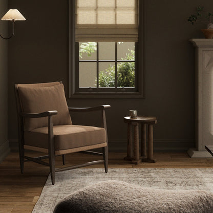 Akira 31" Upholstered Occasional Chair - Antwerp Cafe