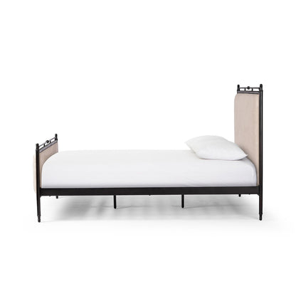 Perran 63" King Bed - Laine Natural+ Iron