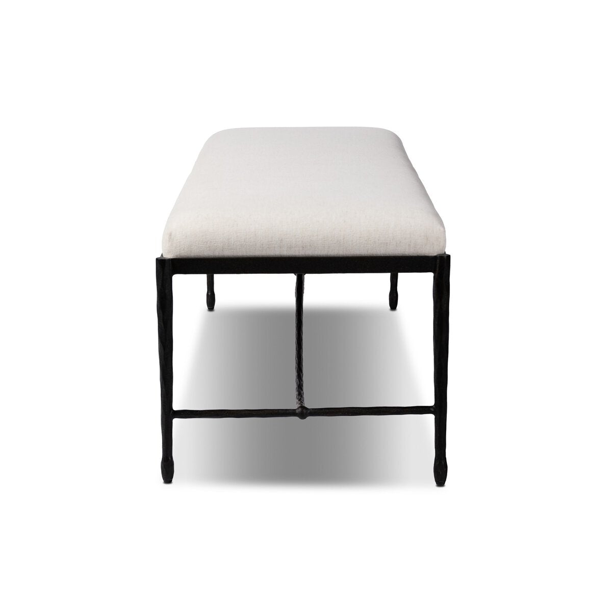 Addison 71" Accent Bench - Crypton Nomad Snow