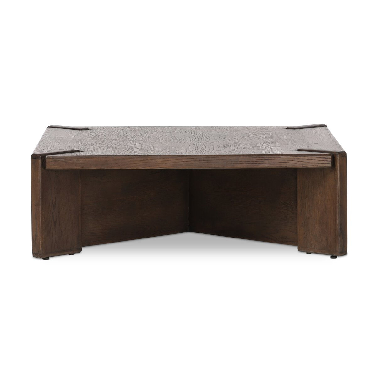 Erika 48" Square Coffee Table - Tobacco Oak