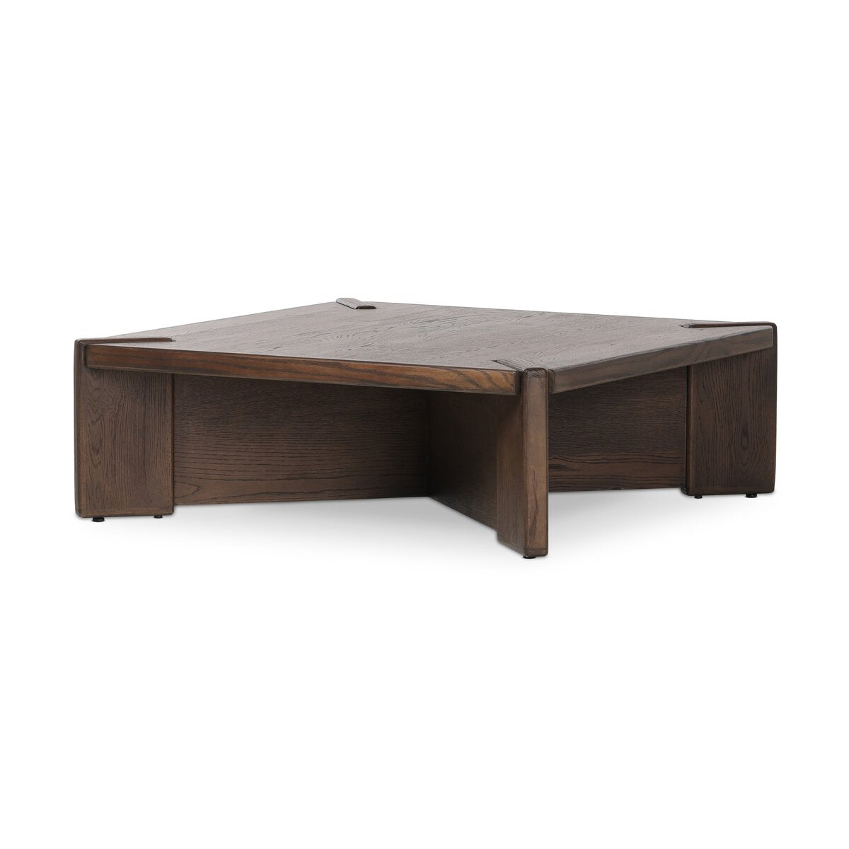Erika 48" Square Coffee Table - Tobacco Oak
