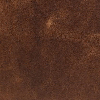 Halima 125" Top Grain Leather Power Motion Sectional - Raleigh Cigar