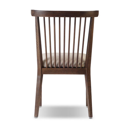 Kinsley Dining Chair - Savoy Parchment + Drifted Ash