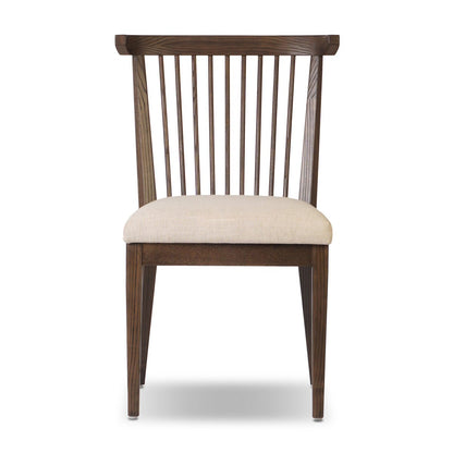 Kinsley Dining Chair - Savoy Parchment + Drifted Ash