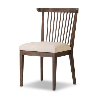Kinsley Dining Chair - Savoy Parchment + Drifted Ash