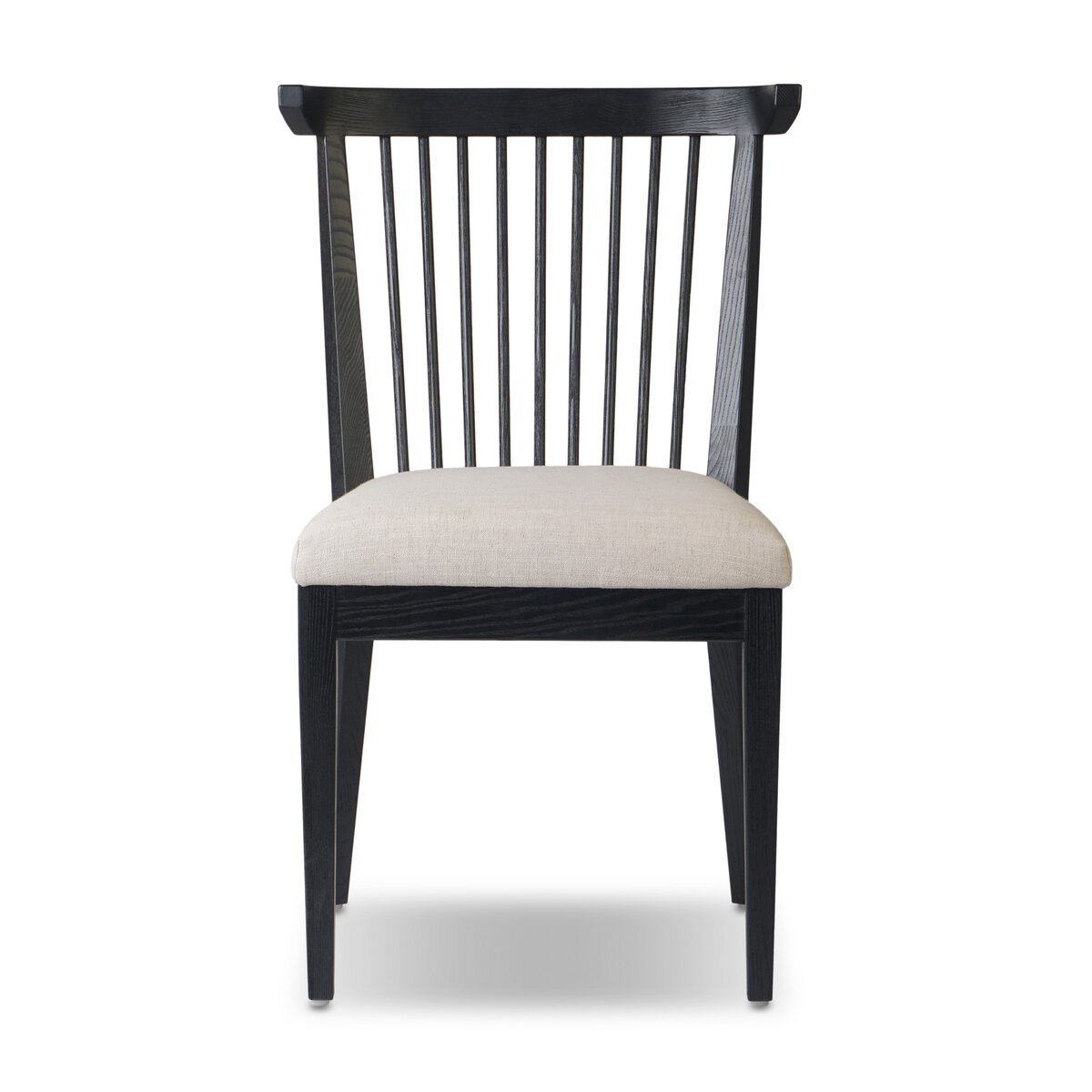 Kinsley Dining Chair - Colors Savoy Parchment + Black Ash