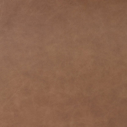 Dessen 65" Queen Top Grain Leather Bed - Oak + Sonoma Chestnut