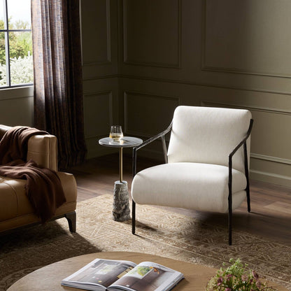 Caszidy 26" Chair - Performance Snow