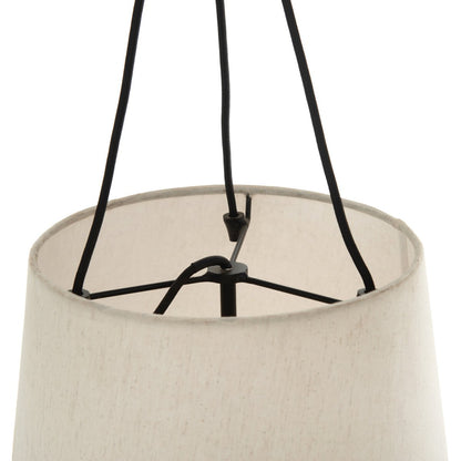 Prim 19" Large Pendant - Beige Linen