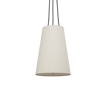 Prim 19" Large Pendant - Beige Linen