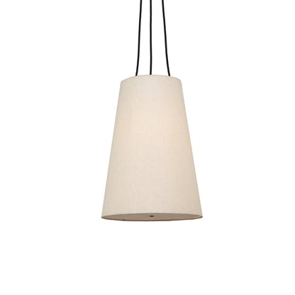 Prim 19" Large Pendant - Beige Linen