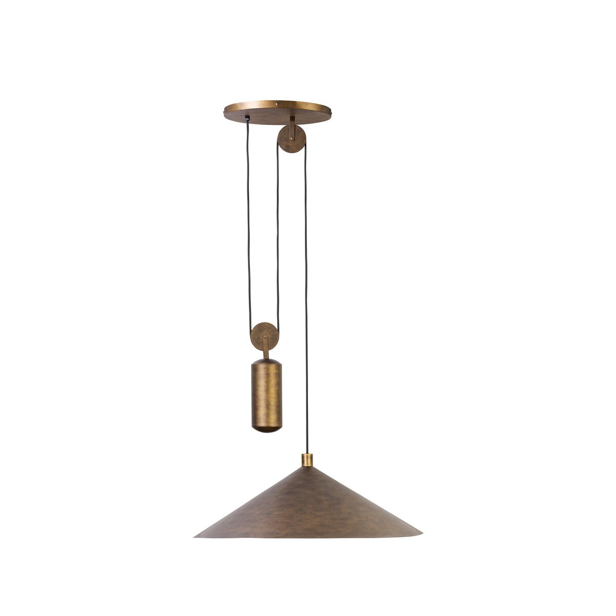 Emere 30" Pendant - Burnished Brass Aluminum
