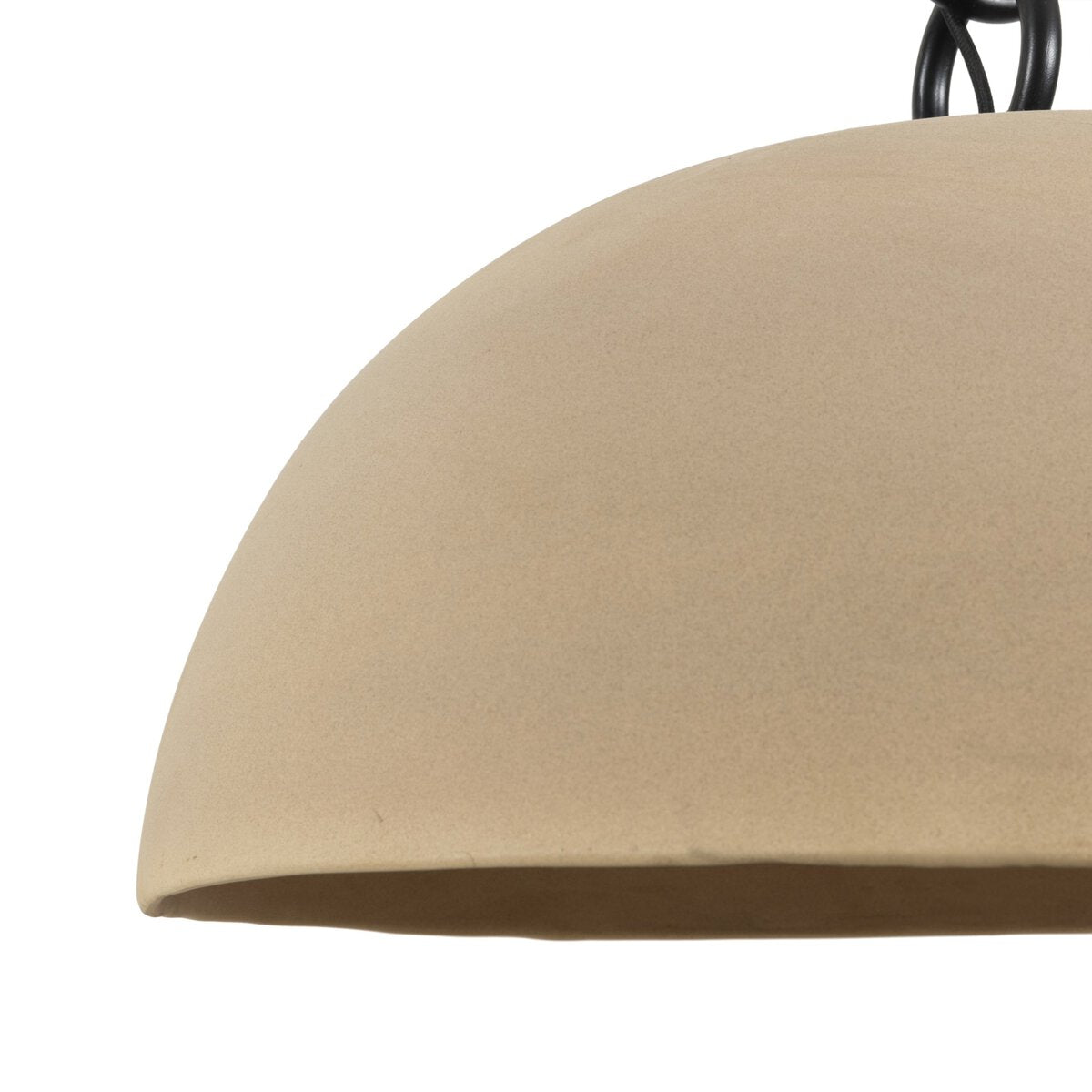 Jessica 28" Pendant - Tan Speckled Ceramic