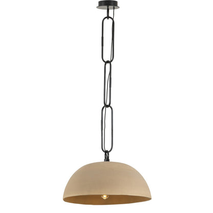 Jessica 28" Pendant - Tan Speckled Ceramic