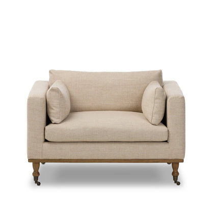 Harlan 43" Upholstered Occasional Chair - Alcala Wheat