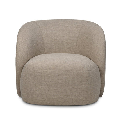 Lauren 32" Upholstered Swivel Chair - Alcala Taupe