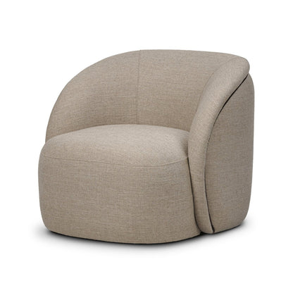 Lauren 32" Upholstered Swivel Chair - Alcala Taupe