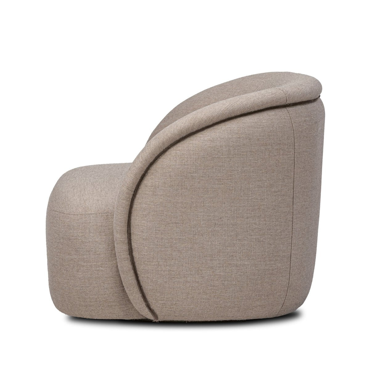 Lauren 32" Upholstered Swivel Chair - Alcala Taupe