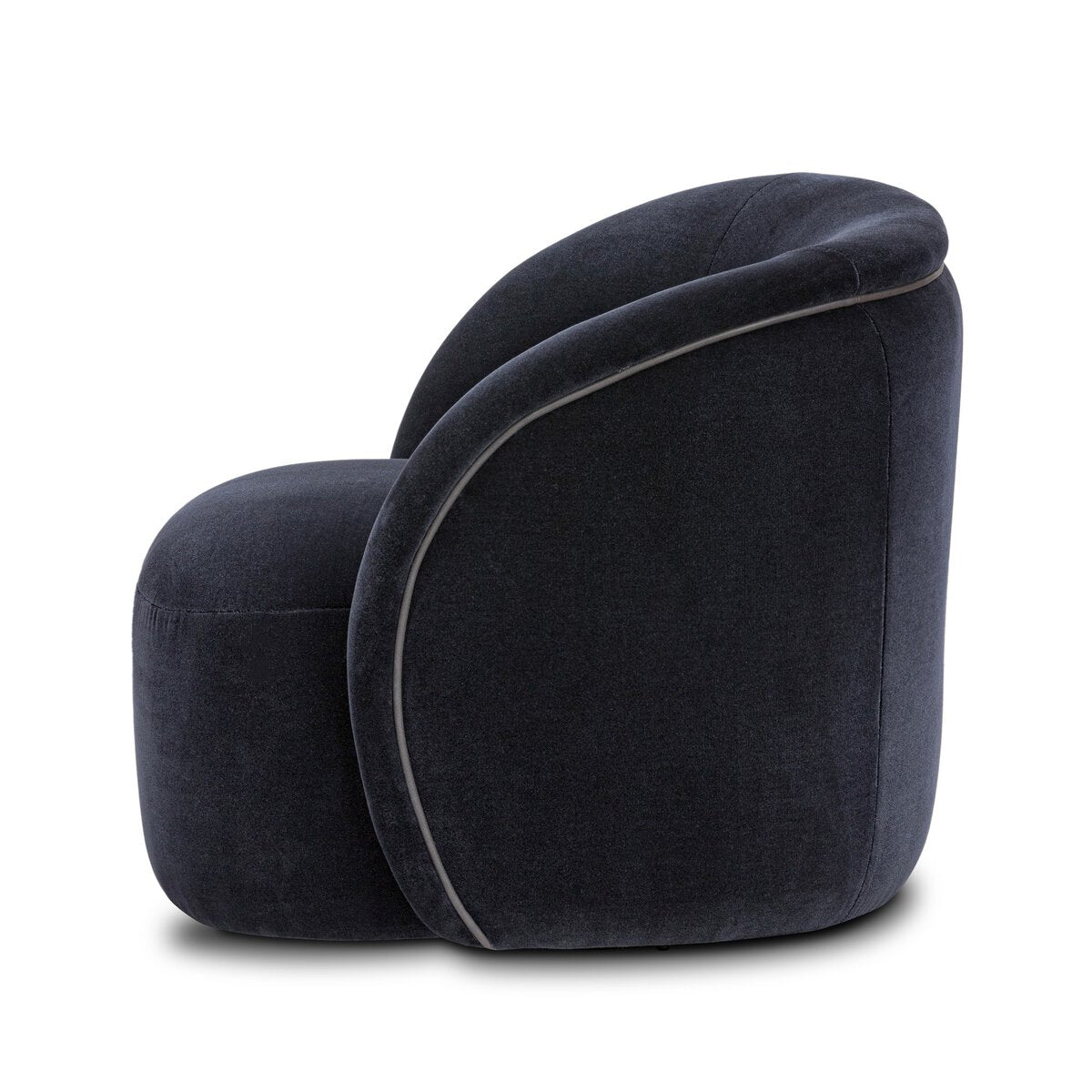 Lauren 32" Upholstered Swivel Chair - Monte Navy