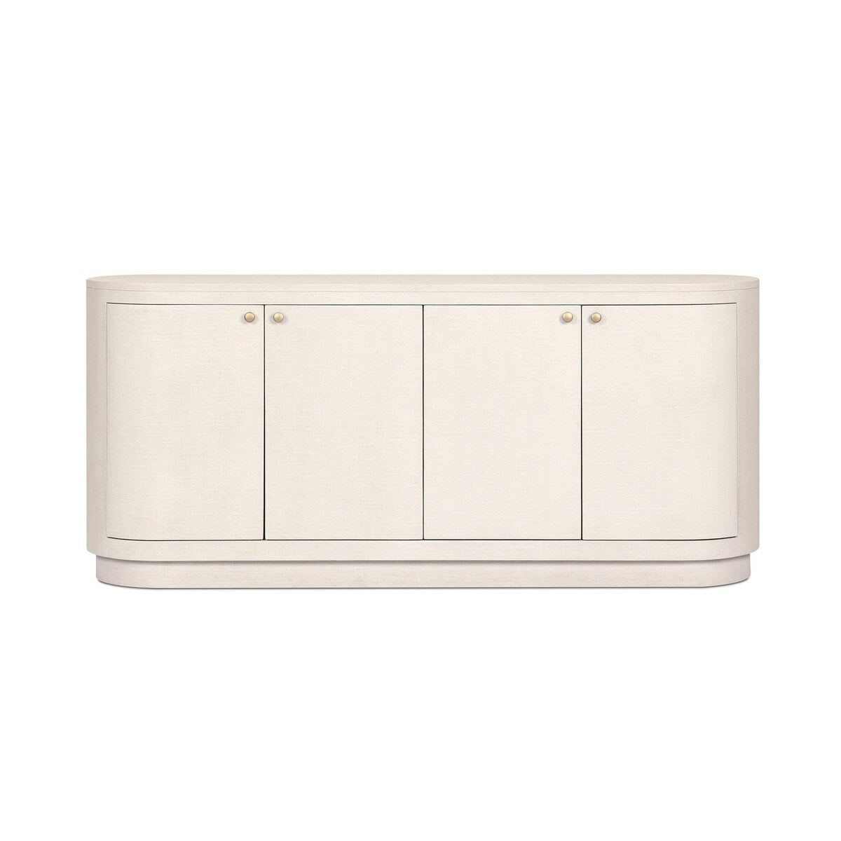 Marjorie 72" 4 Door Sideboard - Ivory Painted Linen