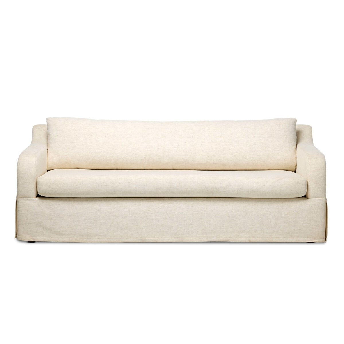 Olandra 90" Bench Cushion Sofa - Crypton Nomad Snow