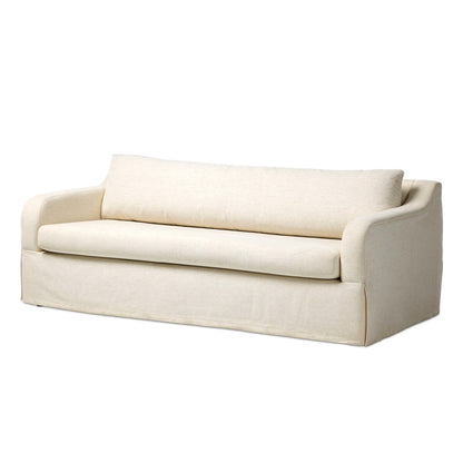 Olandra 90" Bench Cushion Sofa - Crypton Nomad Snow