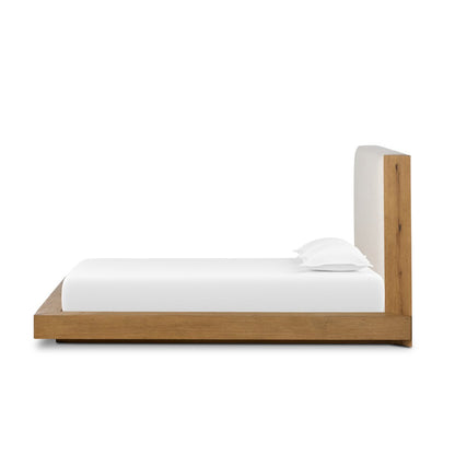 Genevieve 89" King Bed - Performance Omari Natural