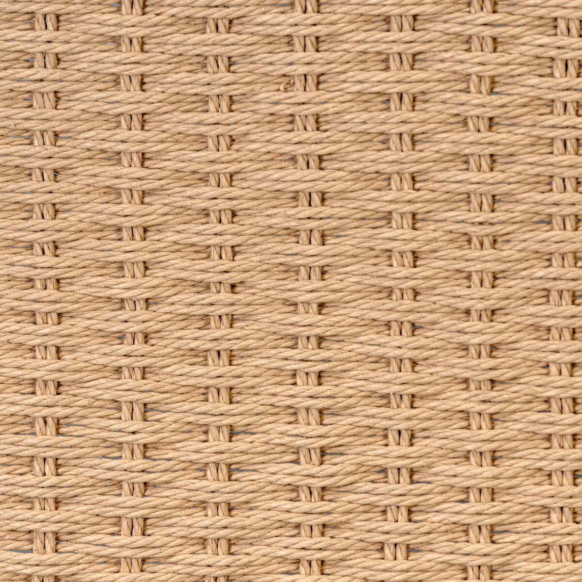 Carmela 50" Square Glass Coffee Table - Tempered Glass + Medium Brown Oak