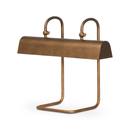 Colbert 18" Table Lamp - Burnished Brass Iron