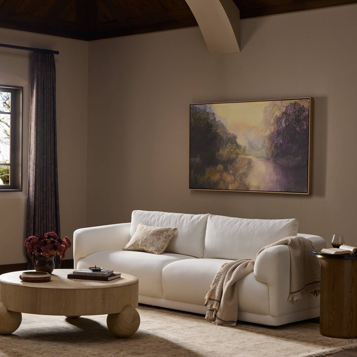 Selita 94" 2 Cushion Sofa - Crypton Nomad Marshmallow