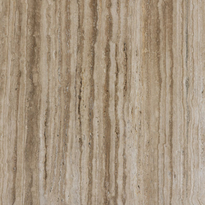 Farren 55" Round Dining Table - Light Beige Travertine