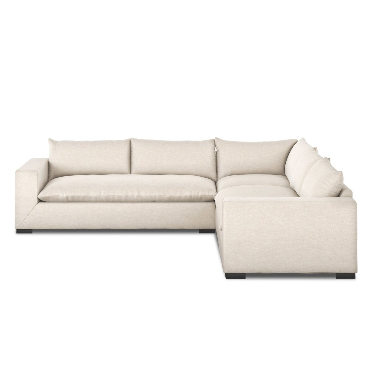 Orion 114" 3 Piece Modular Sectional - Ashby Oatmeal