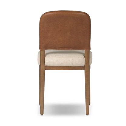 River 19" Top Grain Leather Dining Chair - Antwerp Natural