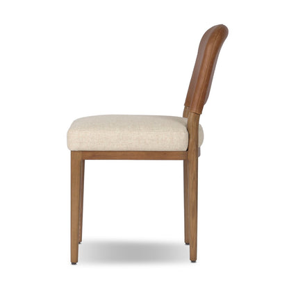 River 19" Top Grain Leather Dining Chair - Antwerp Natural