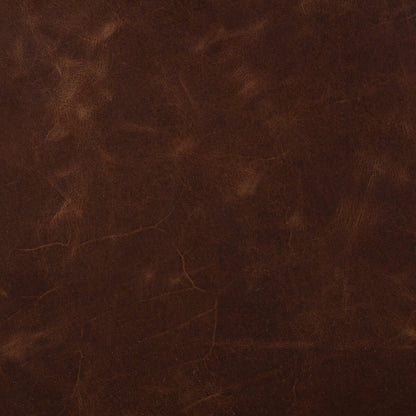 Harvey 34" Top Grain Leather Occasional Chair - Monte Chocolate