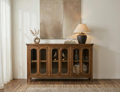 Claire 71" 6 Door Sideboard - Earth