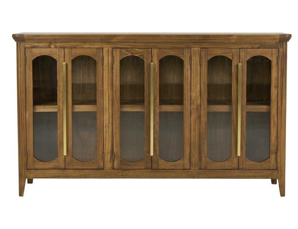 Claire 71" 6 Door Sideboard - Earth